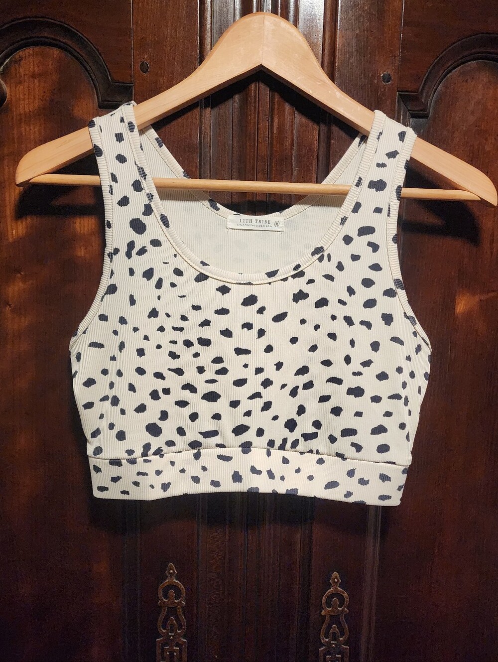 12TH TRIBE - Ribbed Crop Top